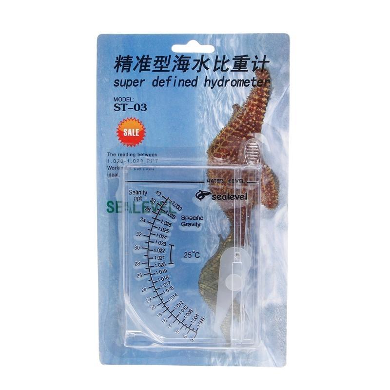Aquarium Marine Salt - Hidrómetro G6KF para acuario, medidor salinidad