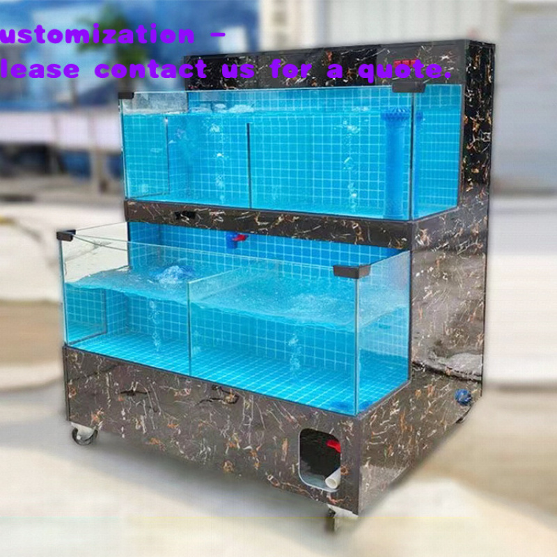 Aquarium Marine Salt - Acuario de acrílico grande personalizado para
