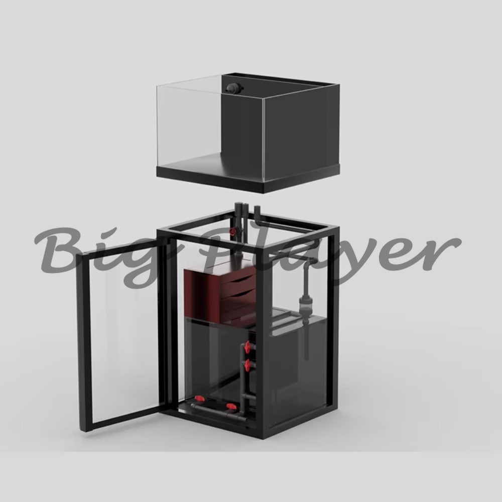 Mini Acuario de Vidrio para Ag - Aquarium Marine Salt reseña y precio