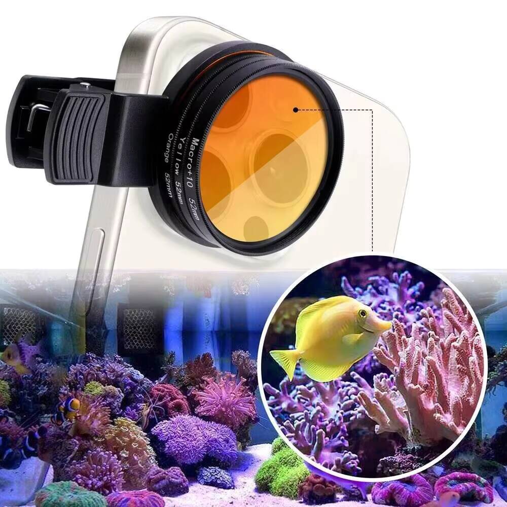 Lentes para acuario, 37MM/52Mm - Aquarium Marine Salt reseña y precio