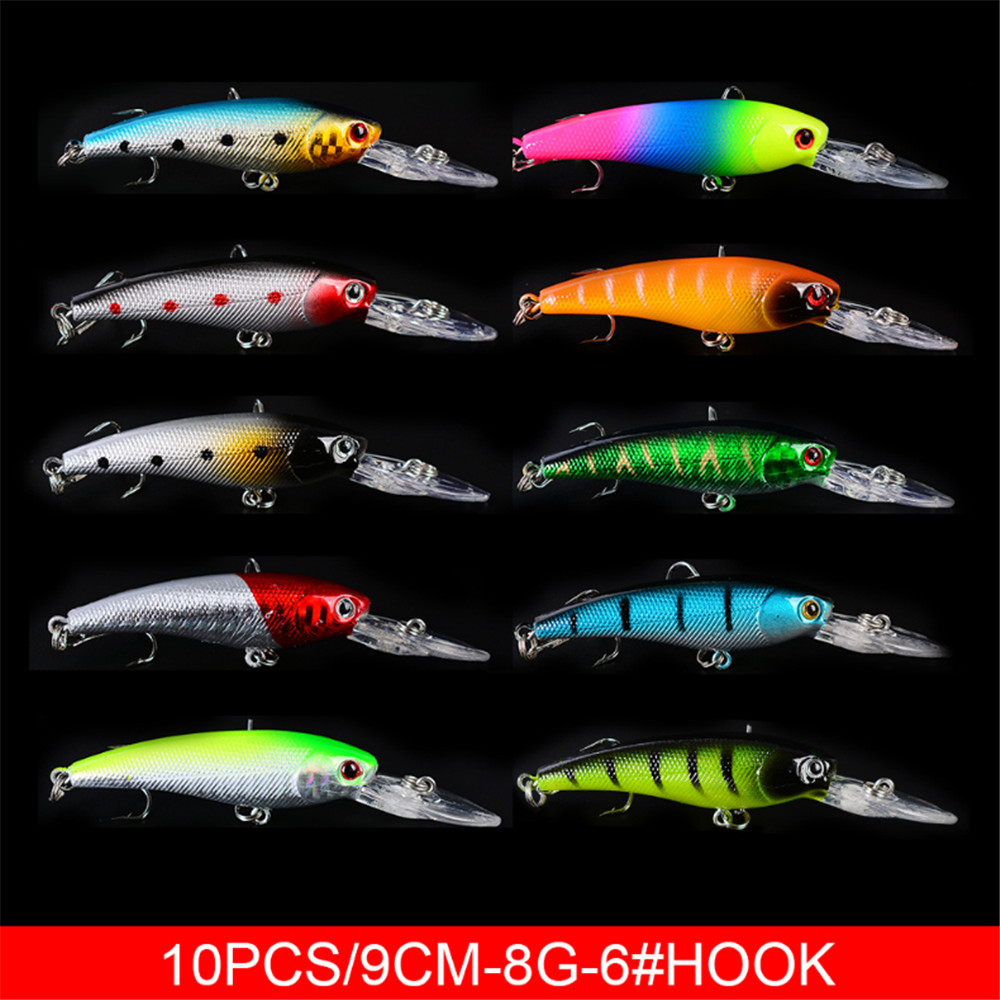20 unids/lote Minnow Señuelos  - Marine Salt Mix reseña y precio