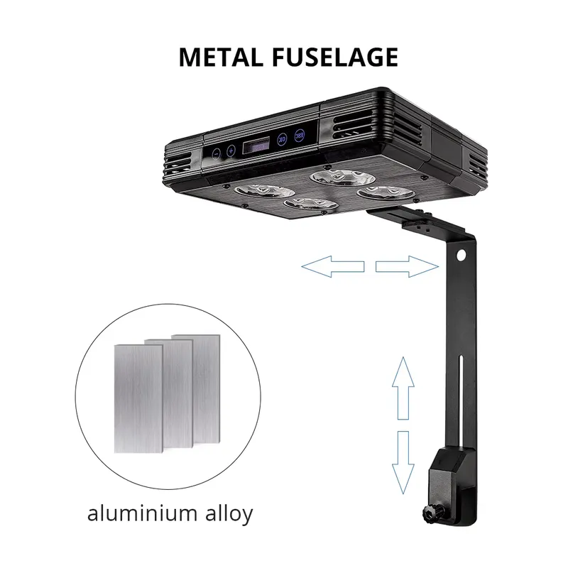Lámpara LED de espectro comple - Marine Aquarium Led Lights reseña y precio