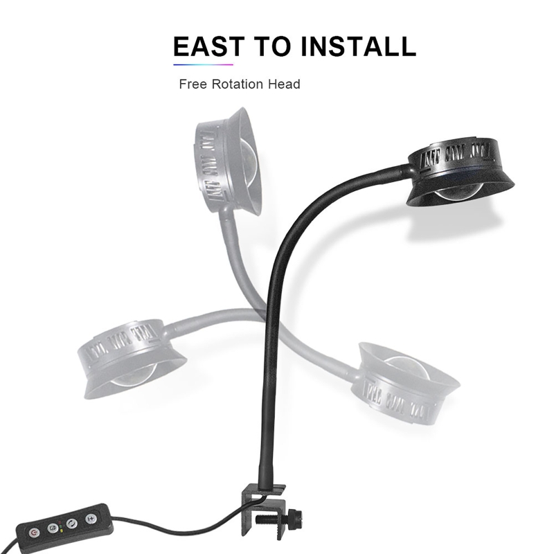 Luz LED de arrecife para acuar - Aquarium Marine Fishes reseña y precio