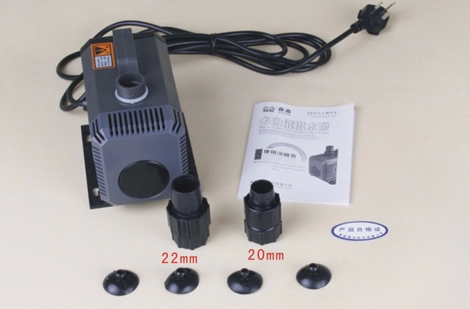 HQB-3000 Bomba de agua sumergi - Aquarium Marine Color reseña y precio