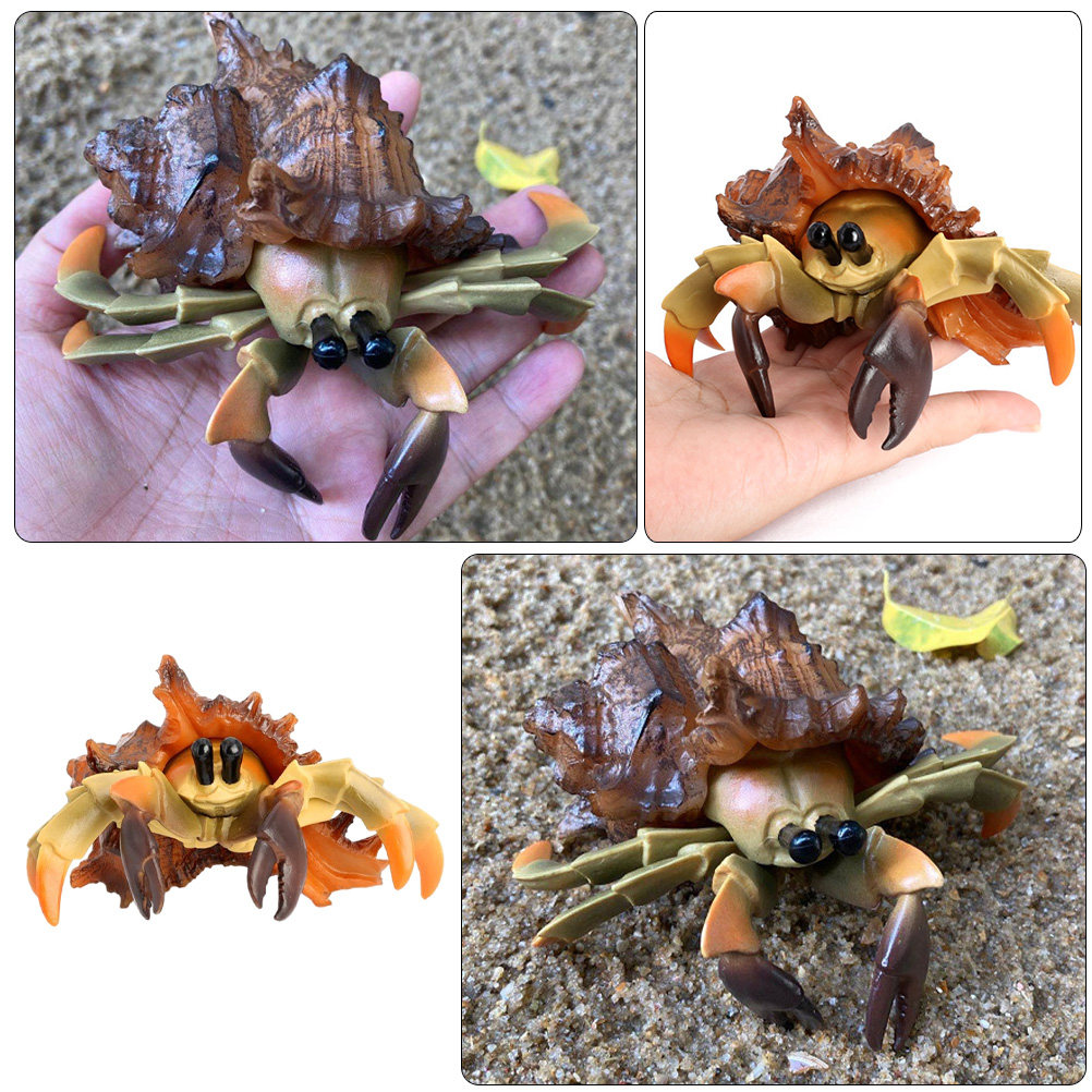 Decoración Realista de Cangrej - Marine Aquarium Hermit Crab reseña y precio