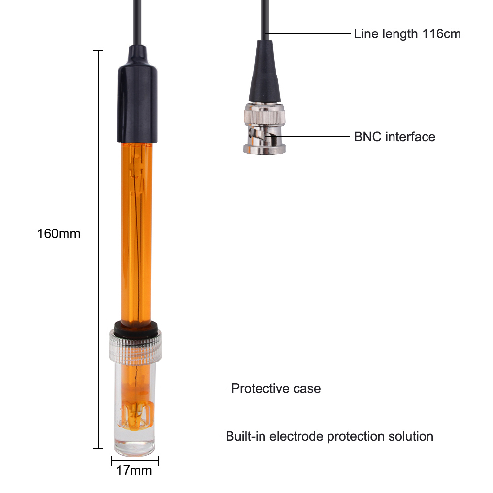 Kit de sondas de electrodo Yie - Marine Aquarium Par Meter reseña y precio
